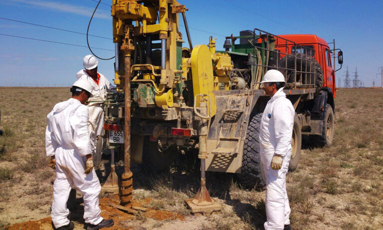 Topographic-geodetic and engineering-geological surveys, 500 MW WPP (Samarkand)