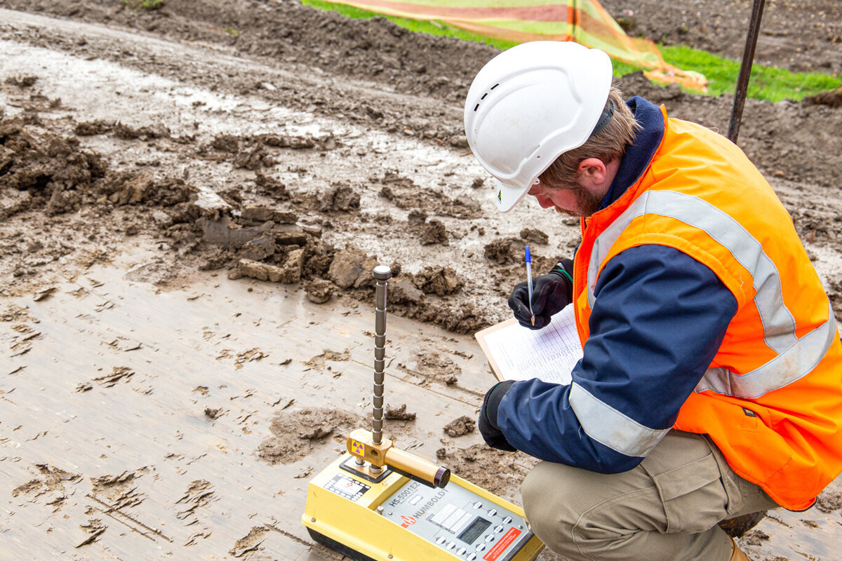 Underground utility survey in Tashkent